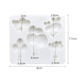 Molde Silicona Globos